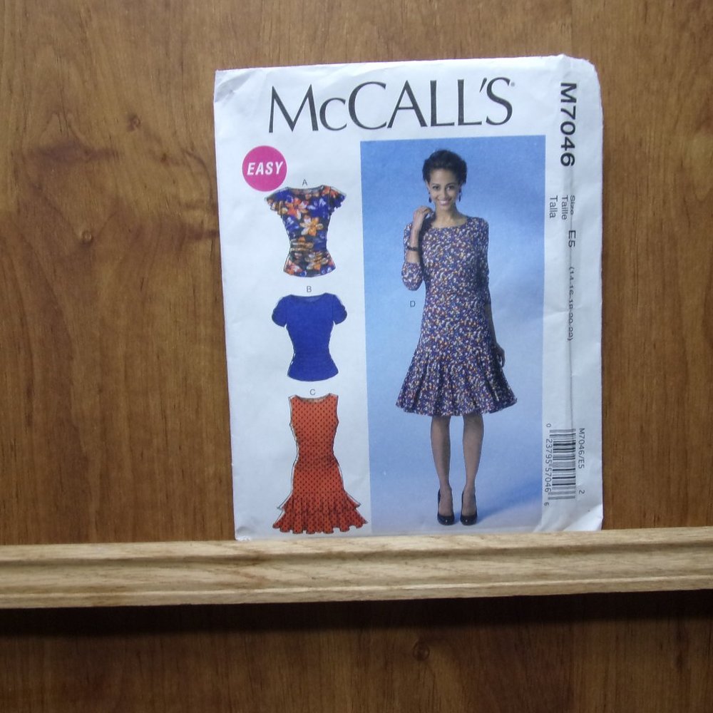 McCall's 7046 Dress Sewing Pattern